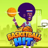In the entertaining arcade basketball game Basketball Hit, players launch the ball over enormous distances—even into space—instead of participating in traditional basketball games.