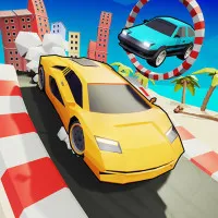 A vast three-dimensional terrain awaits your exploration in Crazy Cars. Unexpected discoveries await at every turn, and each path invites exploration.