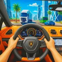 Crazy Traffic Racer is an unlimited, thrilling, challenging, and beautiful-looking high-speed driving game. Get ready to burn tires and rule the streets.