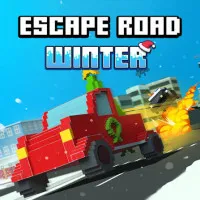 Escape Road Winter is a frantic police chase driving game that takes place on snowy city streets. In this winter-themed escape adventure, you must navigate icy roadways, circumvent obstacles, and endure the pursuit.