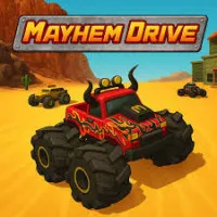 Mayhem Drive offers the best driving simulation experience when mayhem and power collide. Wild terrain, erratic momentum, and insane vehicles explode in this arcade-style off-road stunting game.