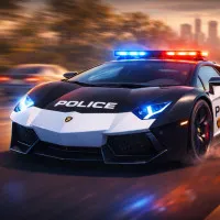Police Traffic Racer is a 3D driving game where you drive a fast police car through bad traffic in a city. The game isn't about missions or story; it's about staying alive, controlling your speed, and avoiding crashes while driving faster and faster. 