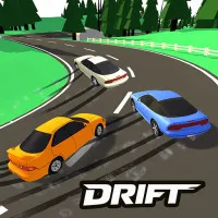 In the fast-paced arcade racing game Slippery Drift Racing, each run's result is determined by your drifting prowess.