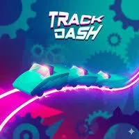 A multi-segment bright car races across perilous courses consisting with spikes, loops, and gaps in the fast-paced 2D arcade game Track Dash. Only timing is under your control—not speed. This infinite runner isn't your typical reflex spam game; rather, it's more of a rhythm challenge.