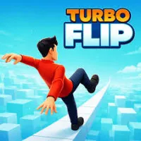 Turbo Flip is an arcade stunt driving game in which each descent propels your vehicle into enormous leaps and gravity-defying backflips.