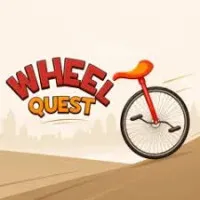 Get on the strange unicycle and go as far as you can. That's what Wheel Quest is all about! It sounds simple, right? 