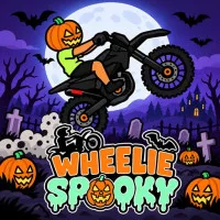 The classic wheelie game series gets a scary makeover in Wheelie Bike. You can control a character in this game while riding a bike or a Halloween-themed vehicle, such as a pumpkin bike or witch bike.