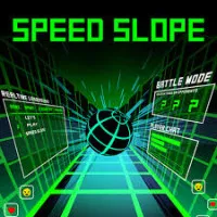 Test your reflexes against difficult obstacles, strong competitors, and constant high-speed action as you race over neon circuits in Speed Slope!