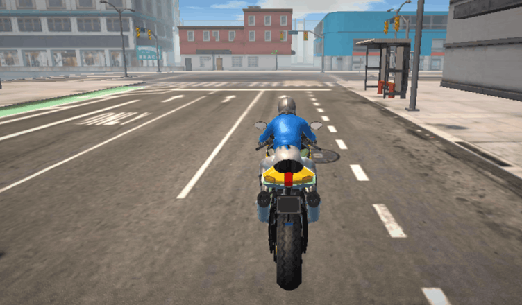 Play Sports Bike Racing game