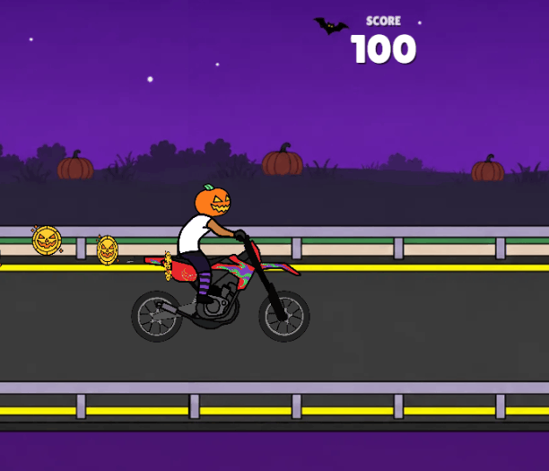 Play Wheelie Spooky game free